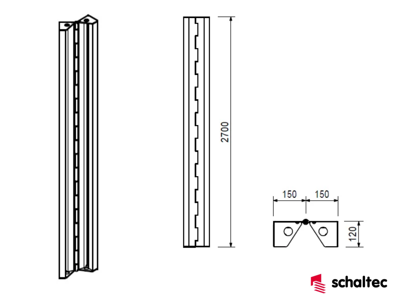 PERI MAXIMO-Gelenkecke MXGA 270 Gebrauchtschalung | low quality