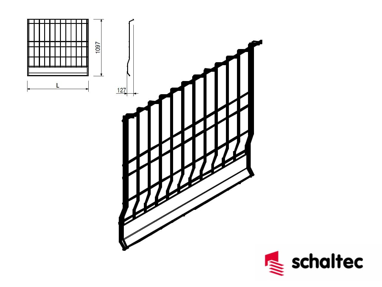 PERI Seitenschutzgitter PMB 120 gebraucht