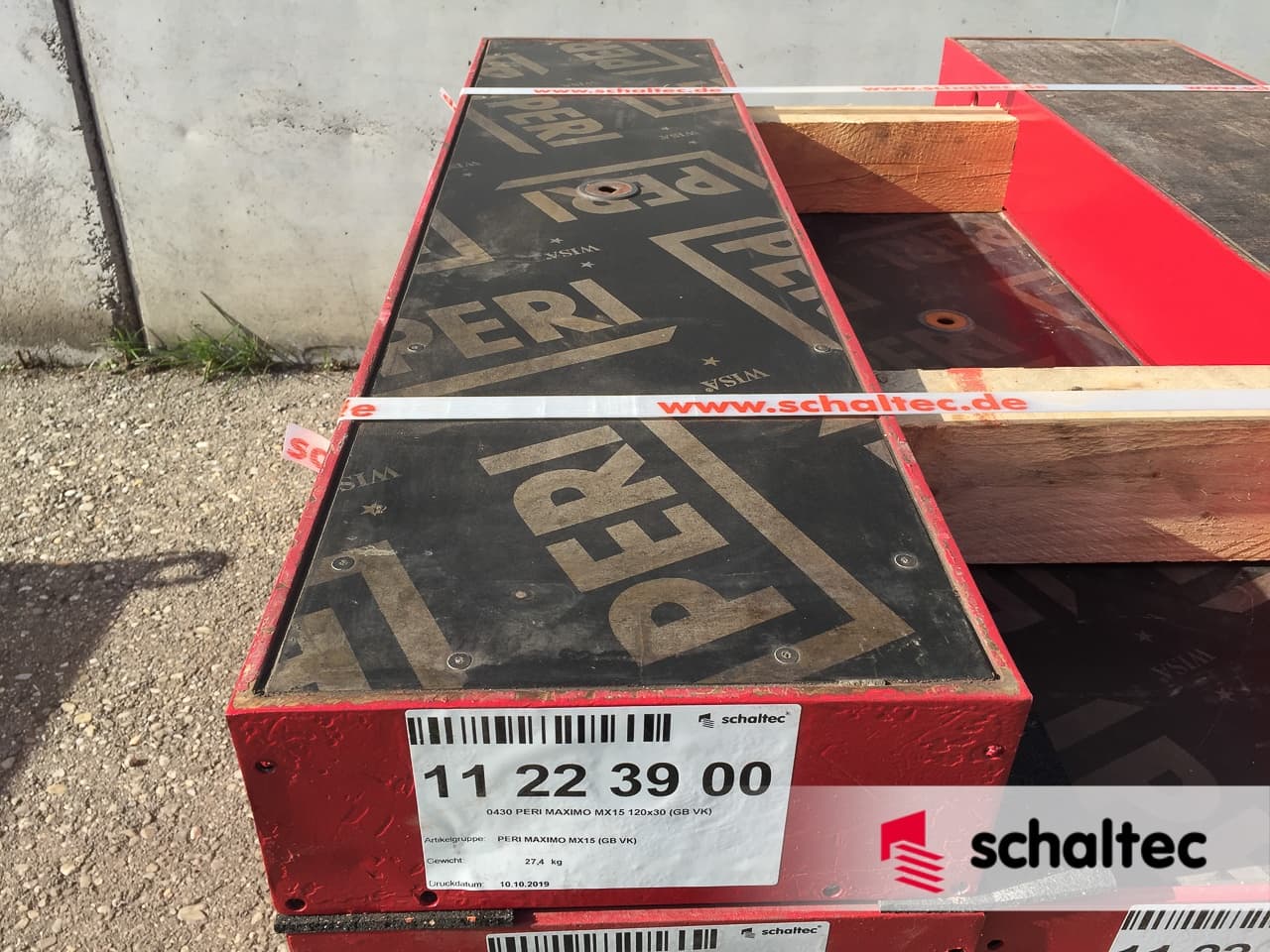 PERI MAXIMO MX15 120x30 Gebrauchtschalung | Standard-Qualität