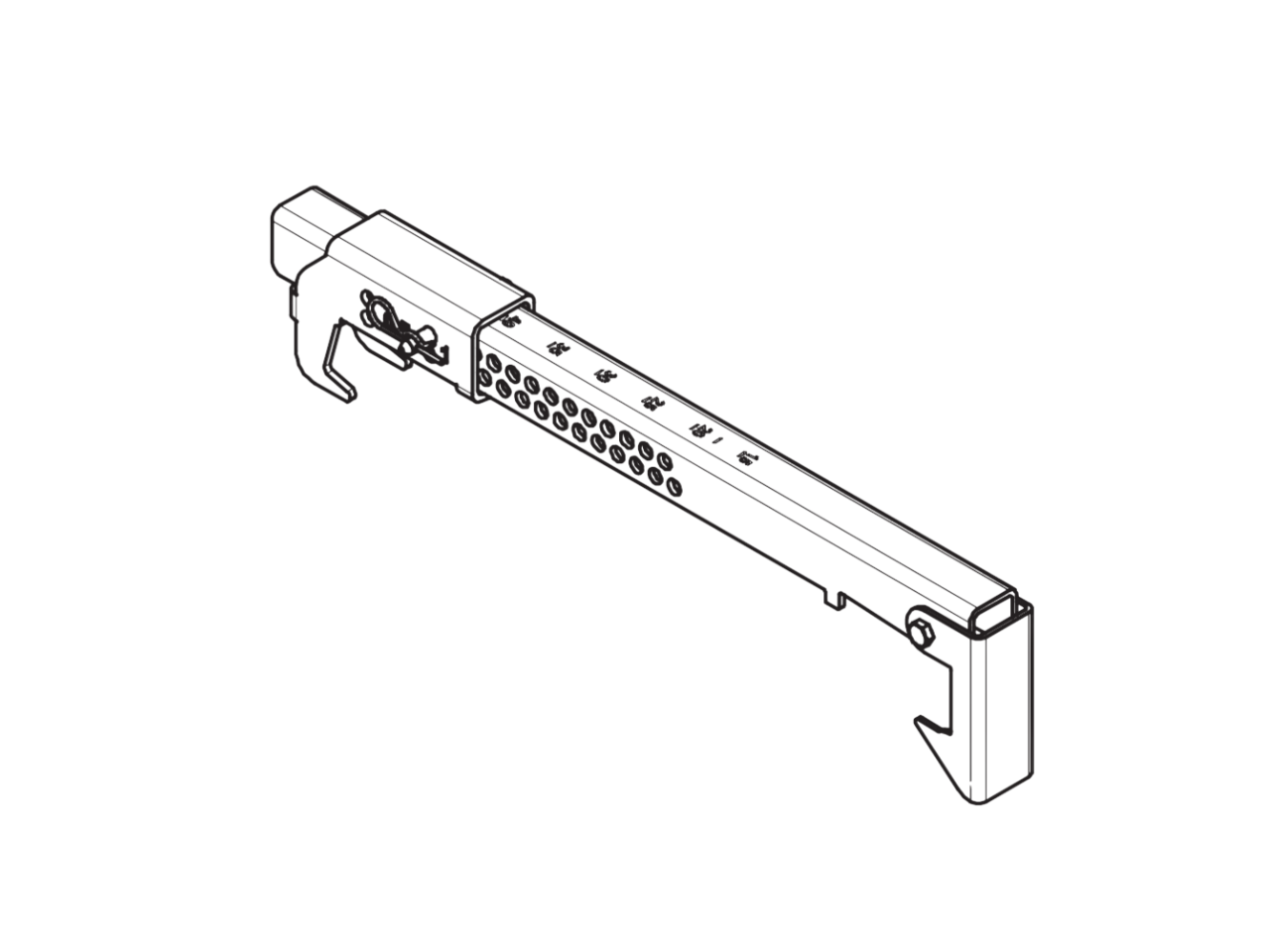 PERI Zug-, Druckspreize MX15-100