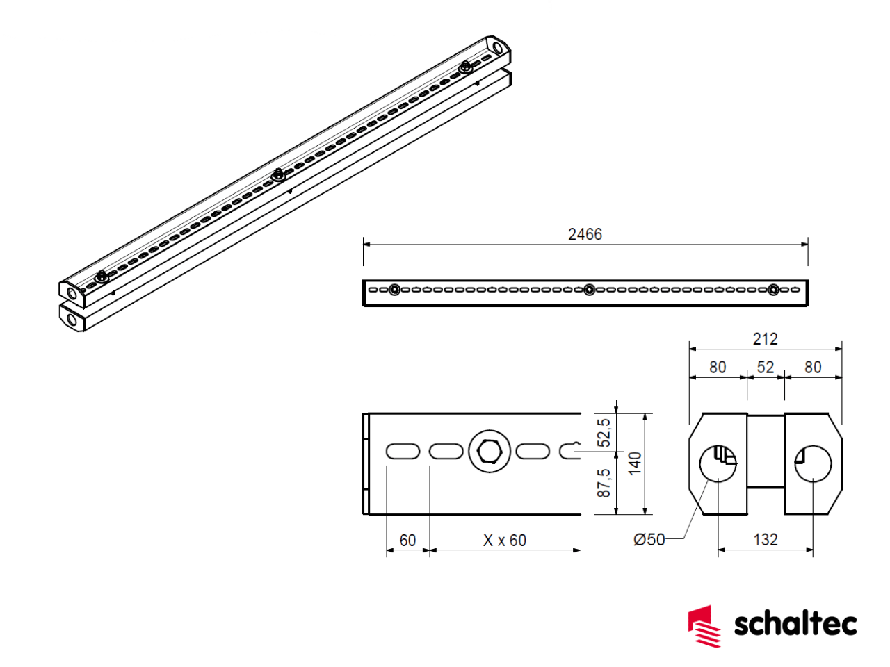 Universalriegel 245 used | medium quality