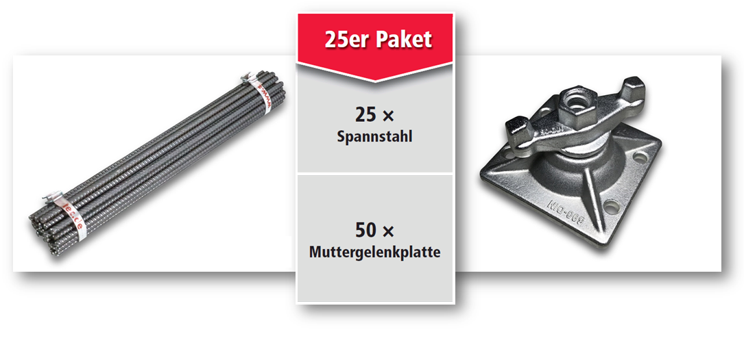 Ankerset 25er Paket Ankerset 25er Paket