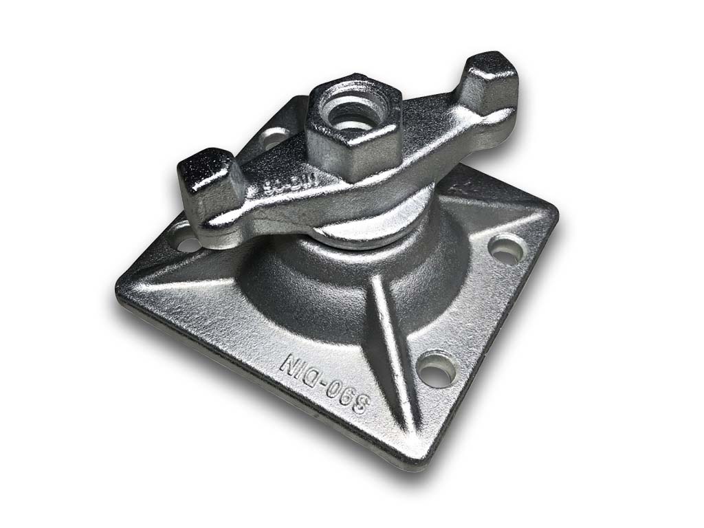 Muttergelenkplatte quadratisch 120x120 mm Muttergelenkplatte quadratisch 120x120 mm