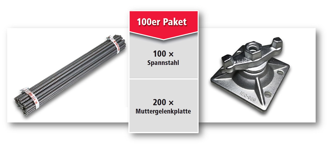 Ankerset 100er Paket Ankerset 100er Paket