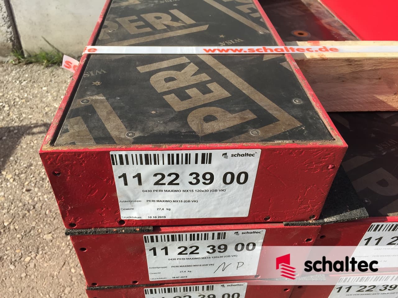 PERI MAXIMO MX15 120x30 Gebrauchtschalung | Standard-Qualität
