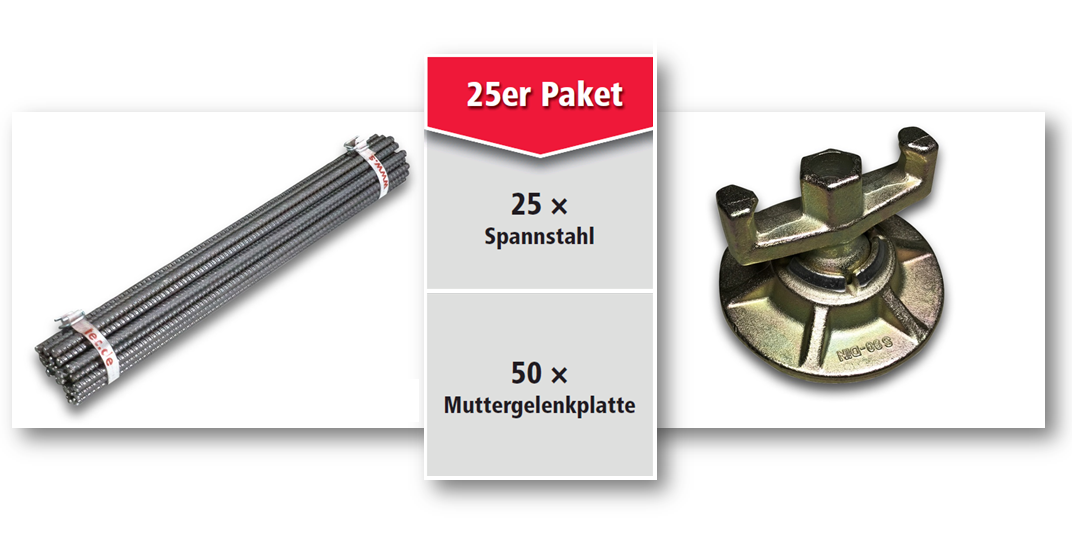 Ankerset 25er Paket Ankerset 25er Paket