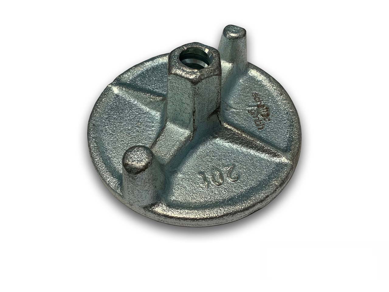 Tellermutter D 130mm, verz.