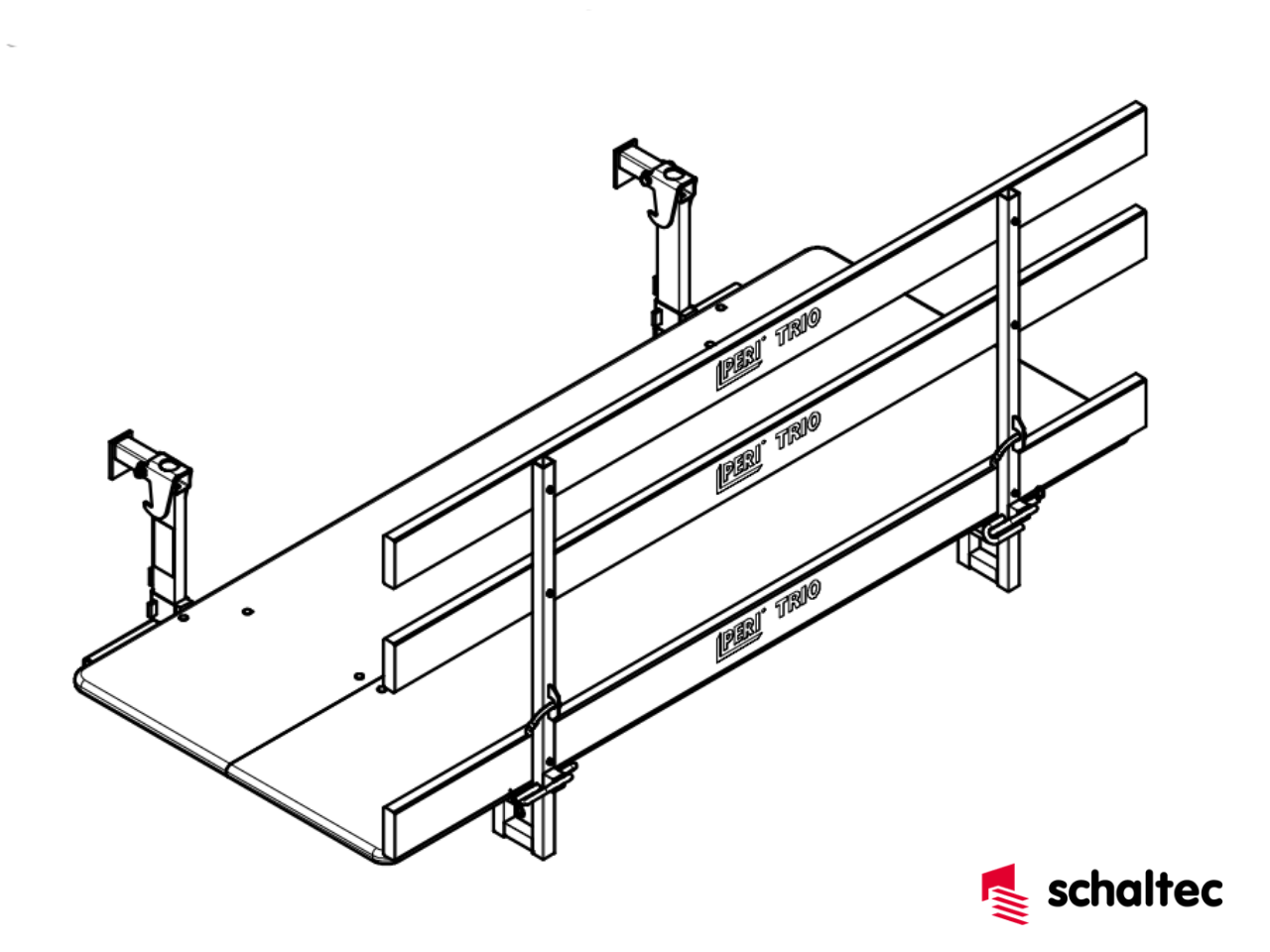 PERI TRIO Betonierbühne 120/270 used | medium quality