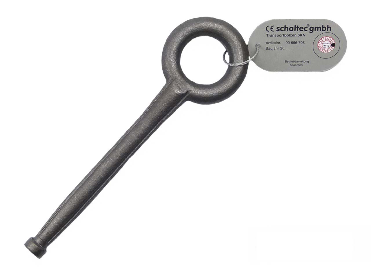 Transportbolzen 6 kN GK8 4er-Set für Kettengehänge